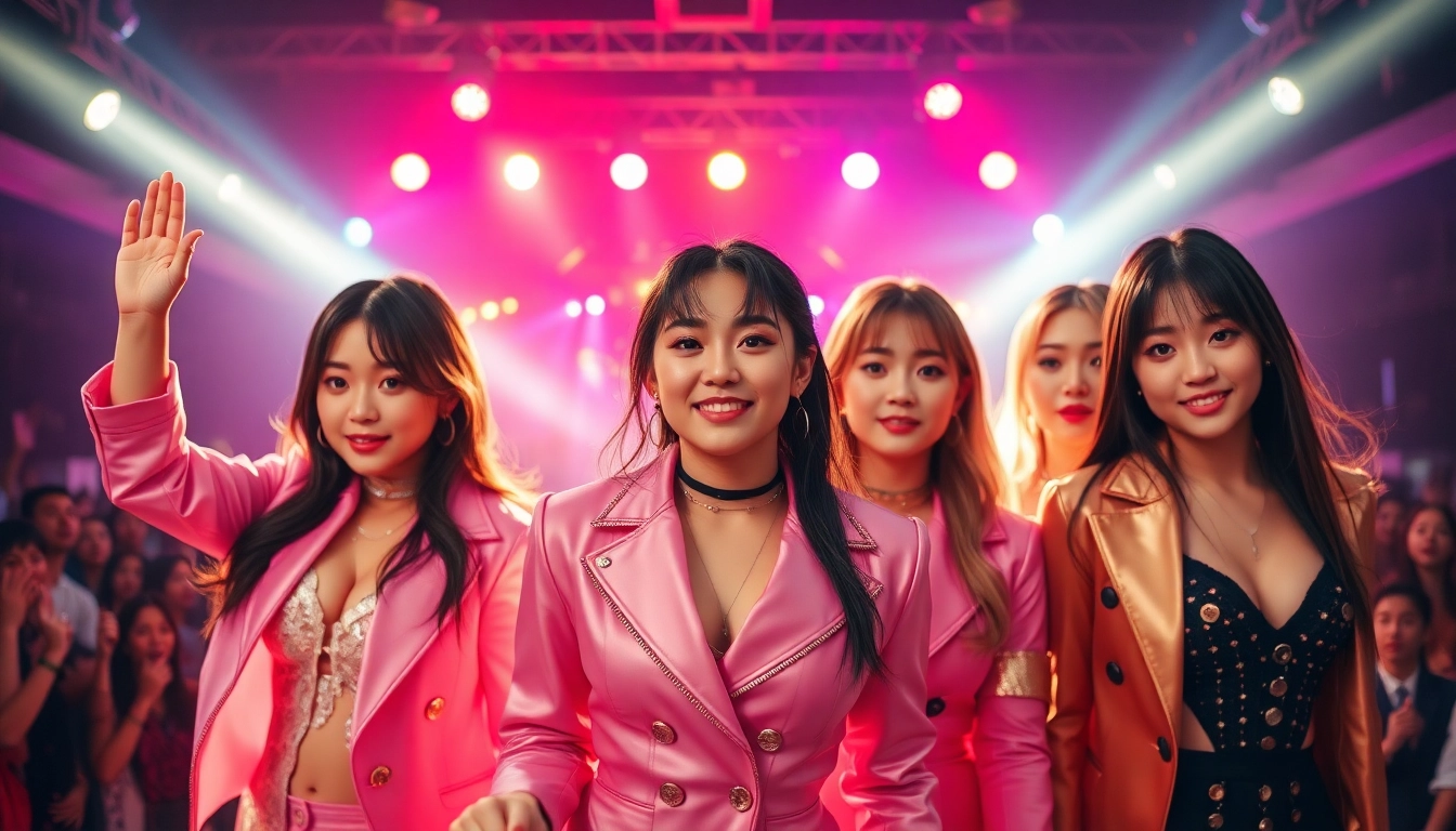 Engaging BLACKPINK news live performance capturing vibrant energy and excitement.