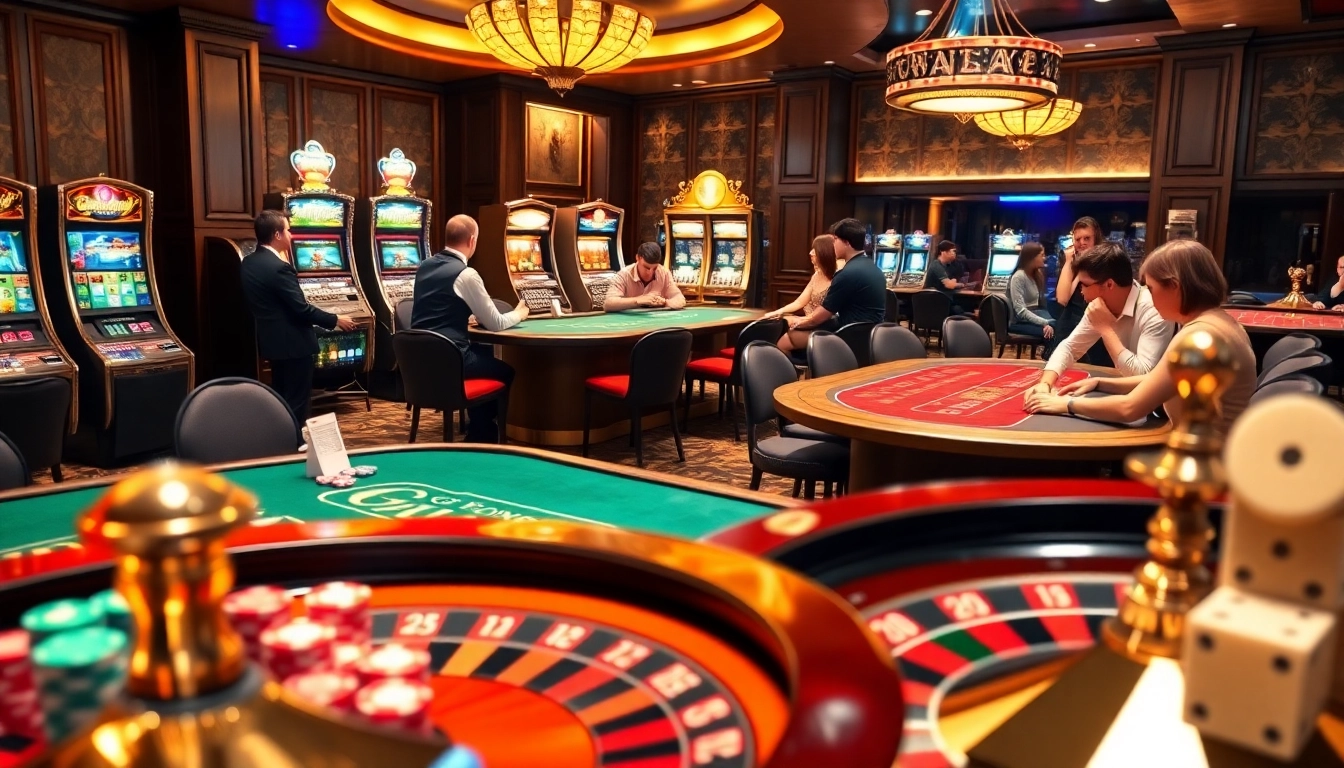 Experience exciting gameplay at ulat123 with engaging casino tables and vibrant slot machines.