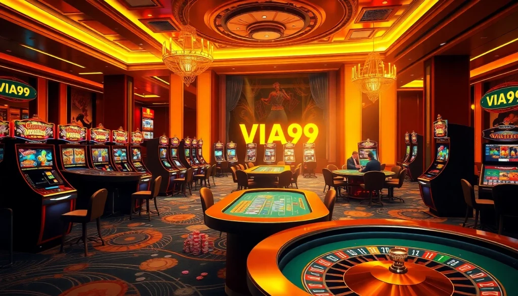 Players engaging in thrilling casino games at VUA99, showcasing excitement and strategy.