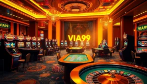 Players engaging in thrilling casino games at VUA99, showcasing excitement and strategy.