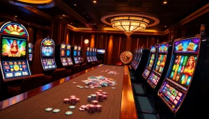 Experience the excitement of slot777 with vibrant slot machines and casino atmosphere.