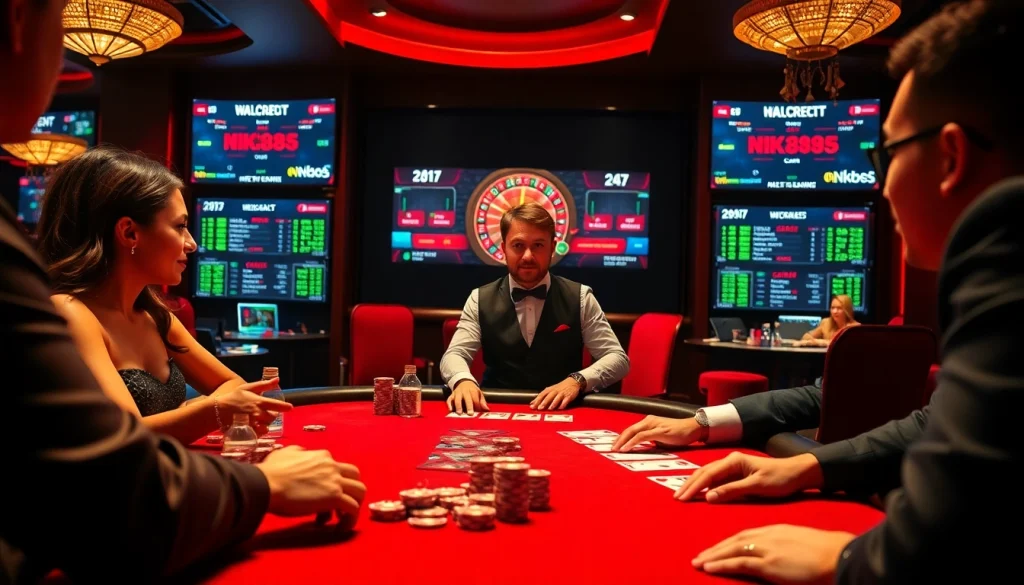 Experience the thrill of casino gaming at https://nk88s.com/ with professional dealers and exciting gameplay.