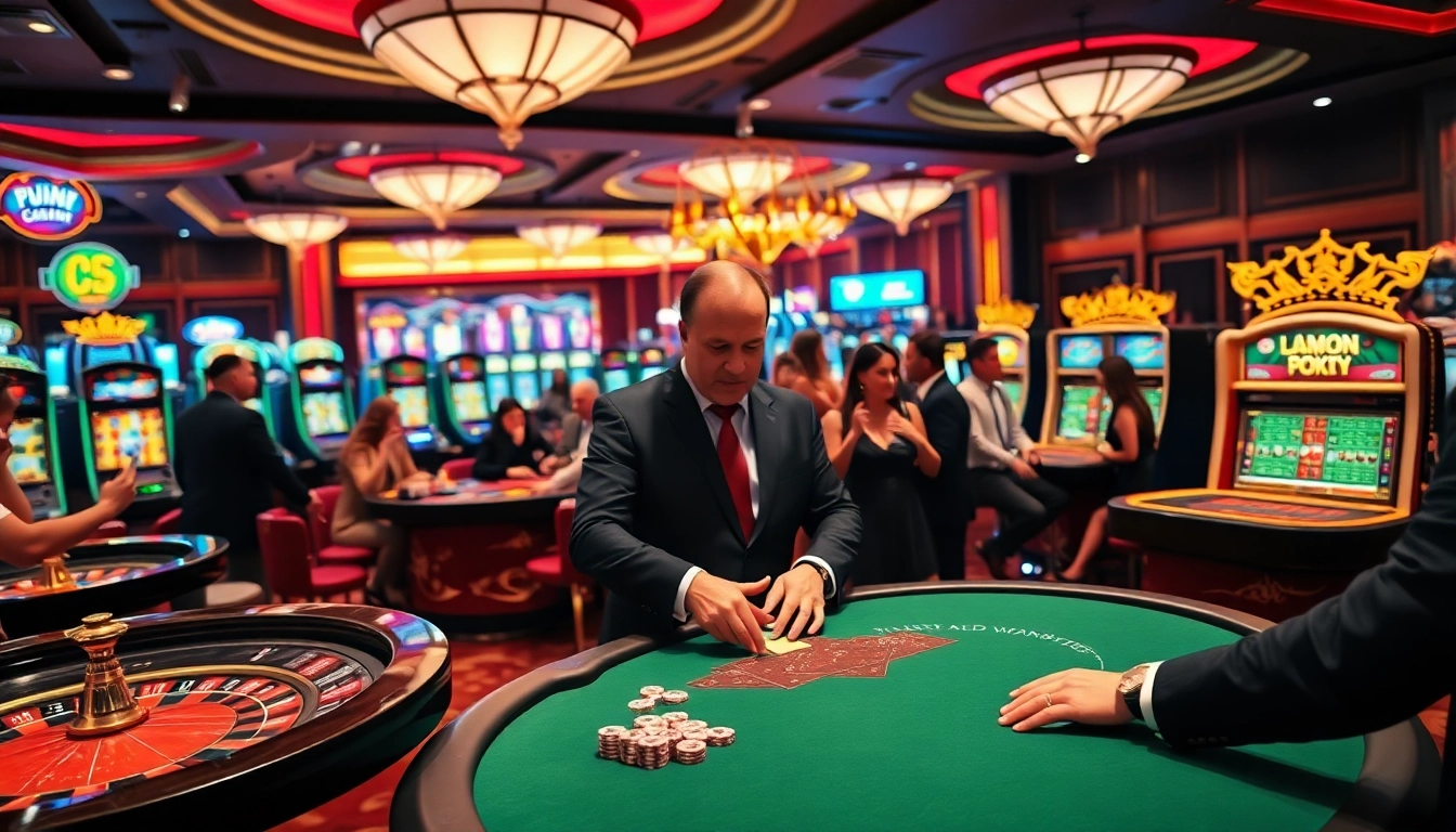 Experience high-stakes excitement featuring Waterdrop DA97-17376B Replacement for Samsung® HAF-QIN/EXP in an engaging casino scene.