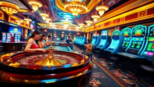 Winning strategies at https://789paka.com with players enjoying an exciting casino atmosphere.