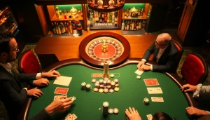 Trải nghiệm sự phấn khích của cờ bạc tại https://luck8.net với cảnh sòng bạc sống động có poker và roulette.