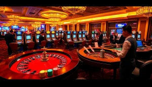 Experience excitement at 388bet’s casino scene with vibrant roulette and engaging players.