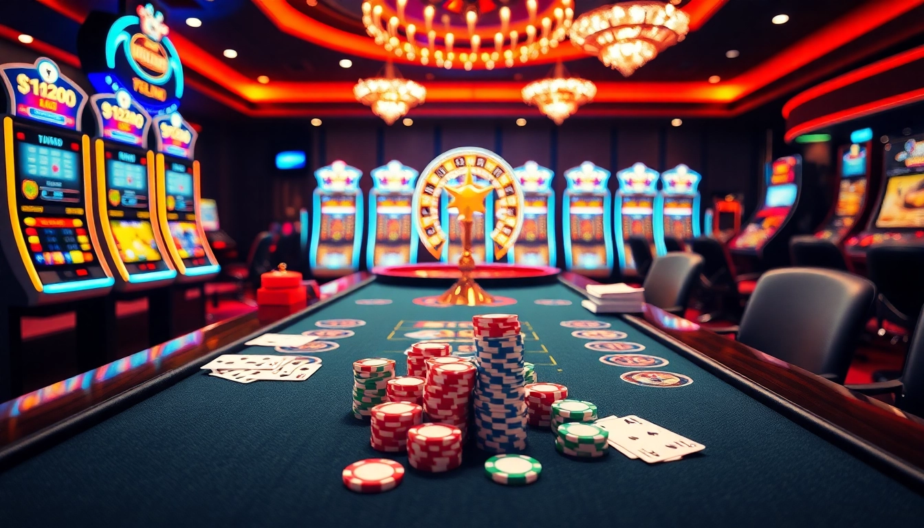 Vivez l'excitation du meilleur casino en ligne avec des tables vibrantes et une action de jeu passionnante.