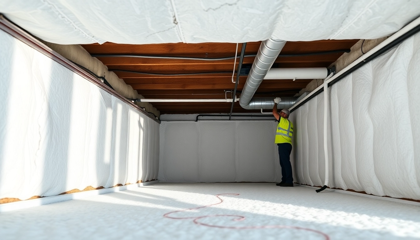 Crawl Space Restoration technicians inspecting a clean, ventilated area highlighting safety and efficiency.