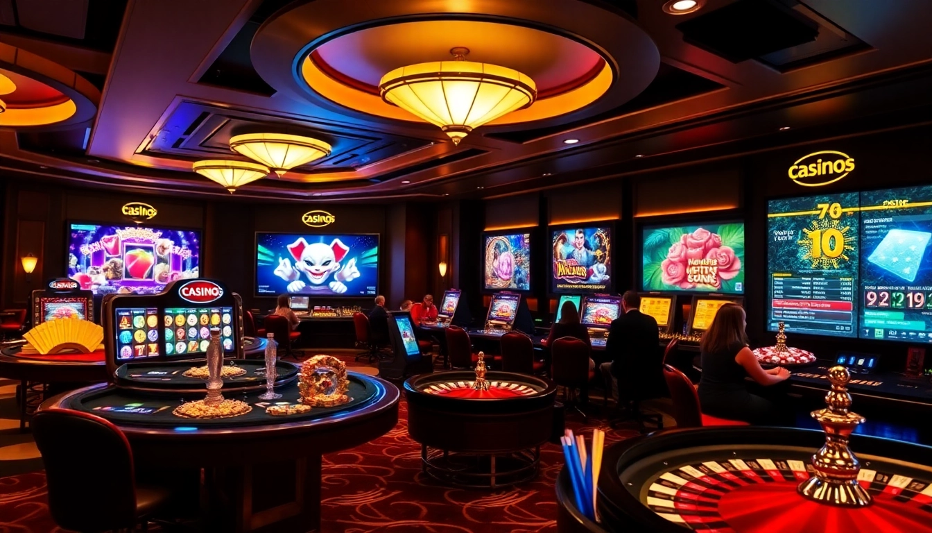 Découvrez l'attrait du meilleur casino en ligne avec des jeux dynamiques et une atmosphère de casino luxueuse.